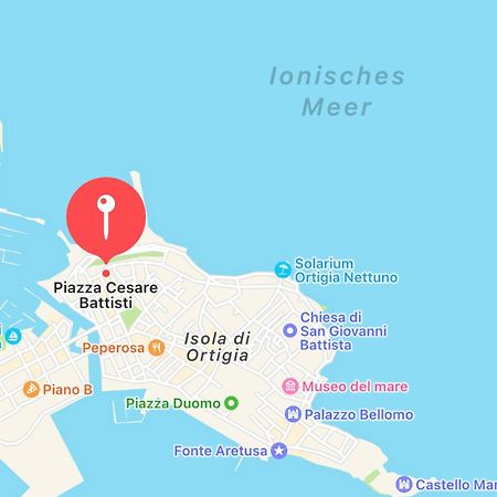 La Medusa D'Ortigia Syrakuzy Zewnętrze zdjęcie